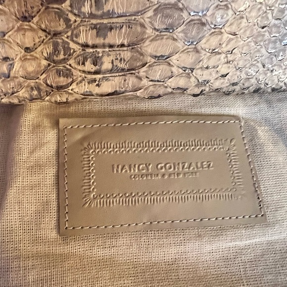 Nancy Gonzalez Python Clutch - Picture 6 of 12